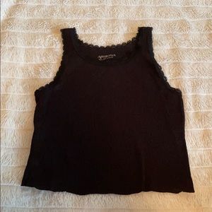 black crop top